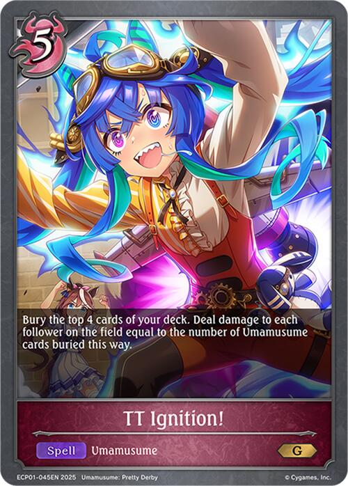 TT Ignition! (ECP01-045EN) [Umamusume: Pretty Derby EX Crossover Set]