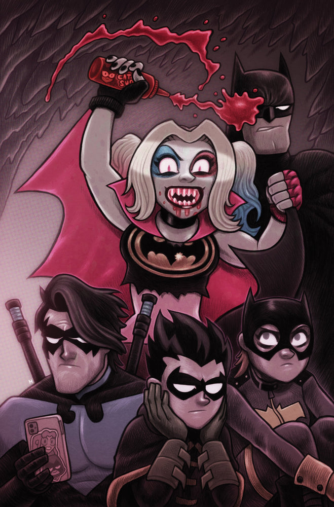 Harley Quinn The Animated Series Legion Of Bats #5 (Of 6) B Dan Hipp Card Stock Variant (02/21/2023) Dc (ONLINE ORDER ONLY)