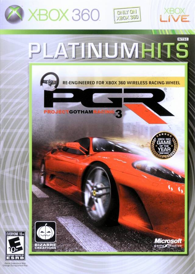 Project Gotham Racing 3 (Platinum Hits) (Xbox 360) (ONLINE ORDER ONLY)