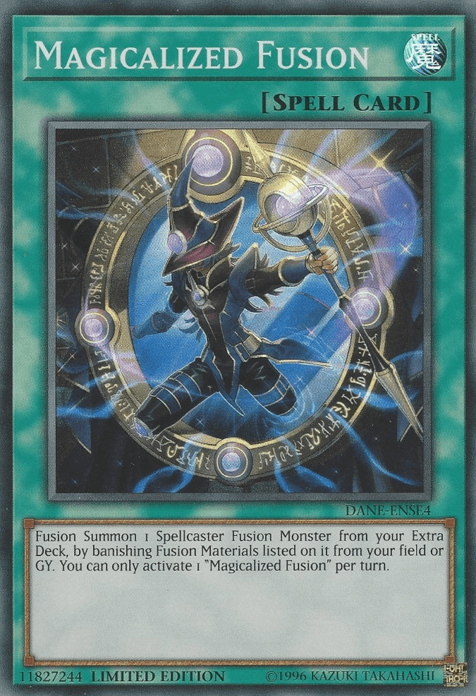 Magicalized Fusion [DANE-ENSE4] Super Rare (ONLINE ORDER ONLY)