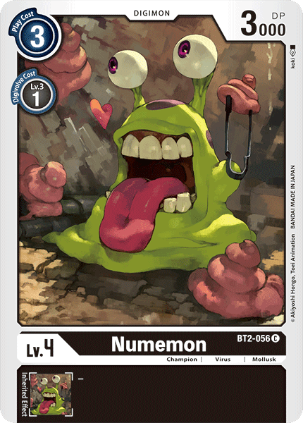 Numemon [BT2-056] [Release Special Booster Ver.1.0] (ONLINE ORDER ONLY)