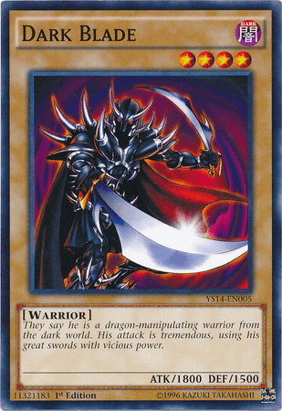 Dark Blade [YS14-EN005] Common (ONLINE ORDER ONLY)