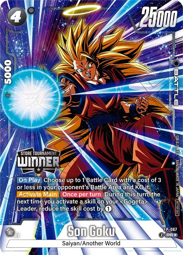Son Goku (Tournament Pack -Winner- 09) [Fusion World Tournament Cards]