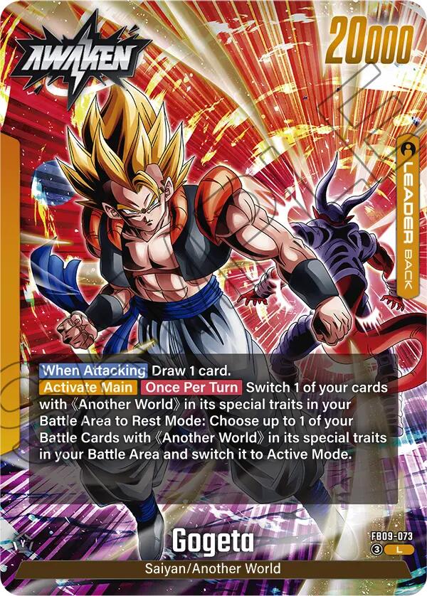 Son Goku/Vegeta // Gogeta [Dual Evolution]