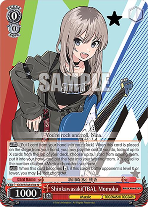Shinkawasaki(TBA), Momoka (GCR/SE48-E04 N) [Girls Band Cry Premium Booster]