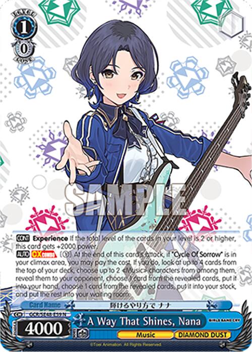A Way That Shines, Nana (GCR/SE48-E59 N) [Girls Band Cry Premium Booster]