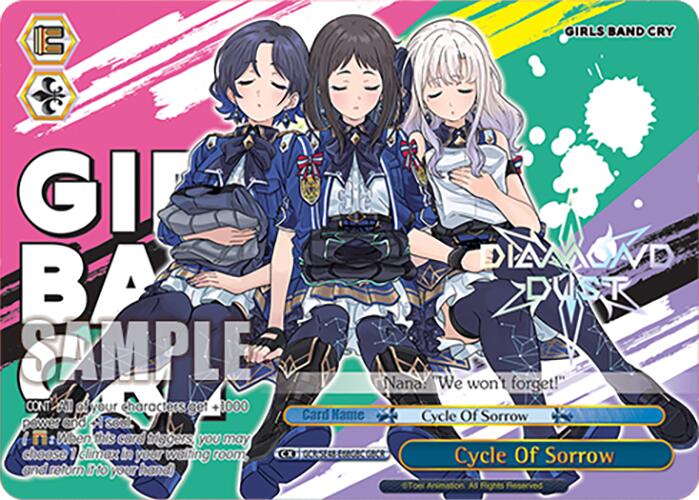 Cycle Of Sorrow (GCR/SE48-E68GBC GBCR) [Girls Band Cry Premium Booster]