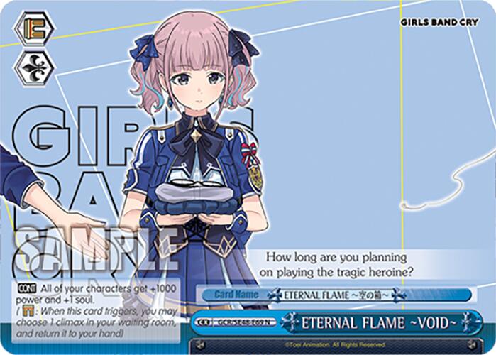 ETERNAL FLAME ~VOID~ (GCR/SE48-E69 N) [Girls Band Cry Premium Booster]