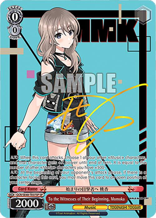 To the Witnesses of Their Beginning, Momoka (GCR/SE48-TE07SP SP) [Girls Band Cry Premium Booster]