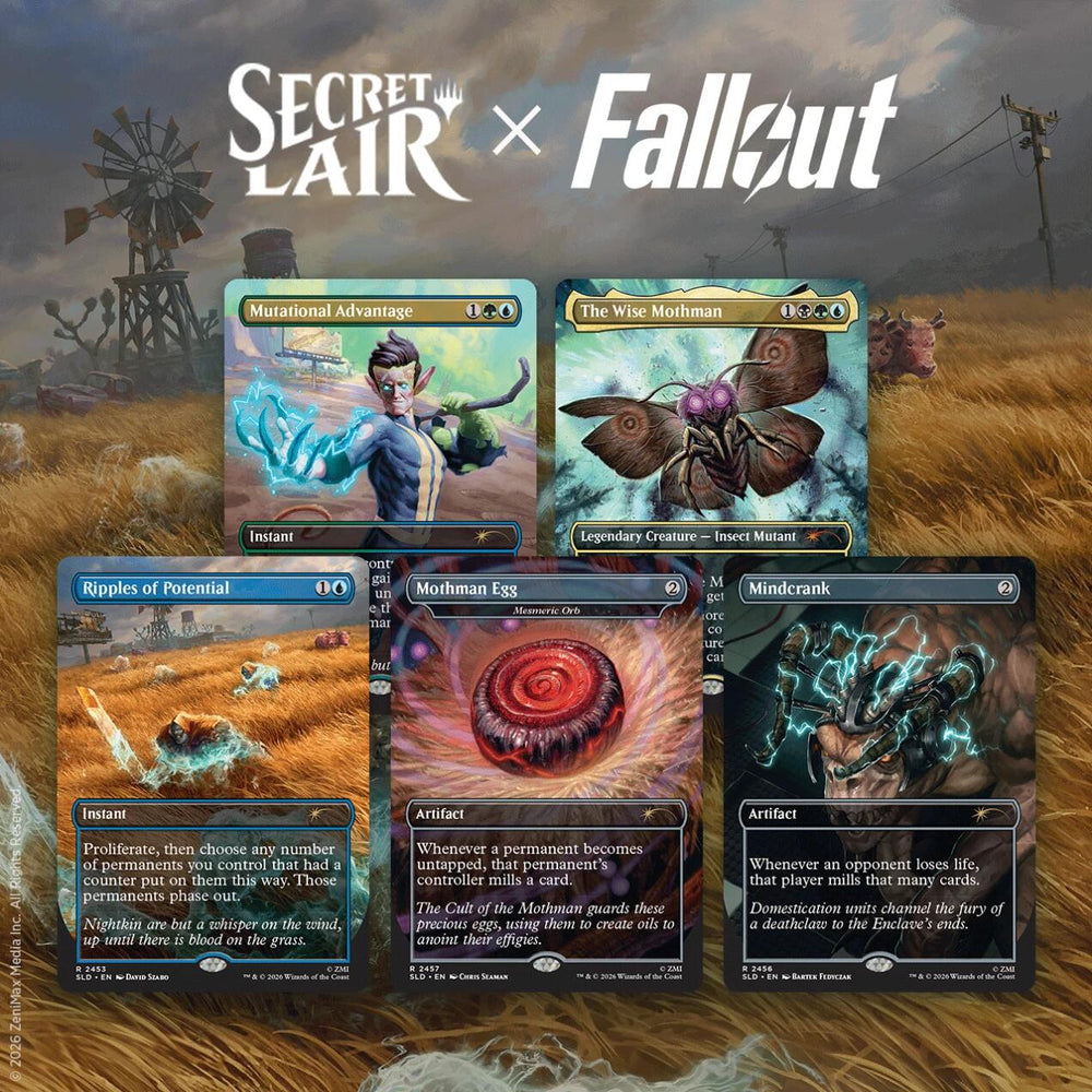 Secret Lair Drop: Secret Lair x Fallout: Rad - Non-Foil Edition [SLD] (ONLINE ORDER ONLY)
