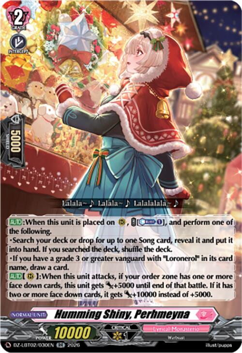 Humming Shiny, Perhmeyna (DZ-LBT02/030EN) [Lyrical Monasterio Season of Wonders]