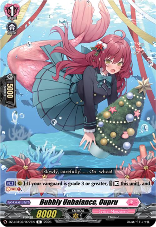 Bubbly Imbalance, Oupru (DZ-LBT02/077EN) [Lyrical Monasterio Season of Wonders]