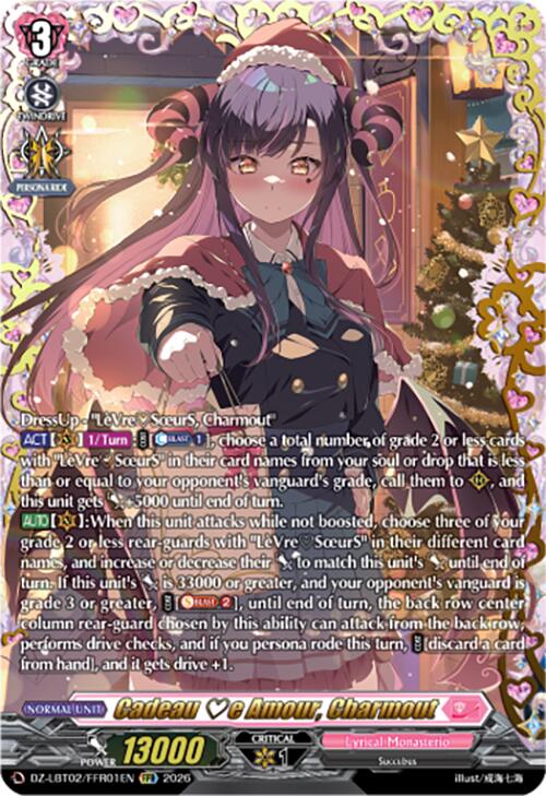 Cadeau e Amour, Charmout (DZ-LBT02/FFR01EN) [Lyrical Monasterio Season of Wonders]