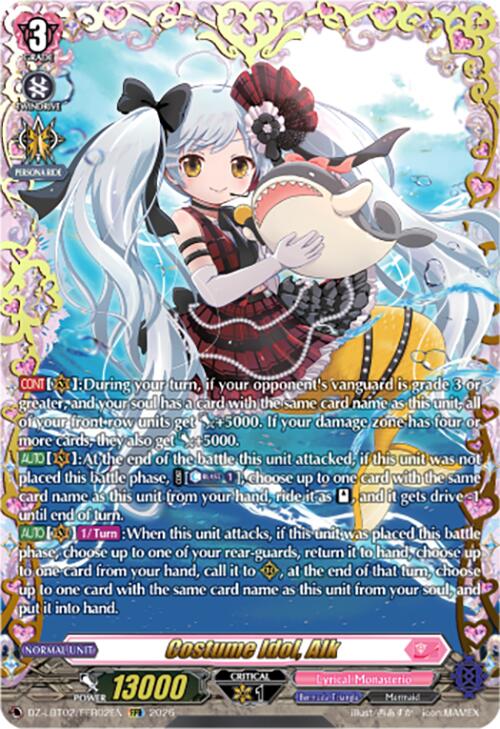 Costume Idol, Alk (DZ-LBT02/FFR02EN) [Lyrical Monasterio Season of Wonders]