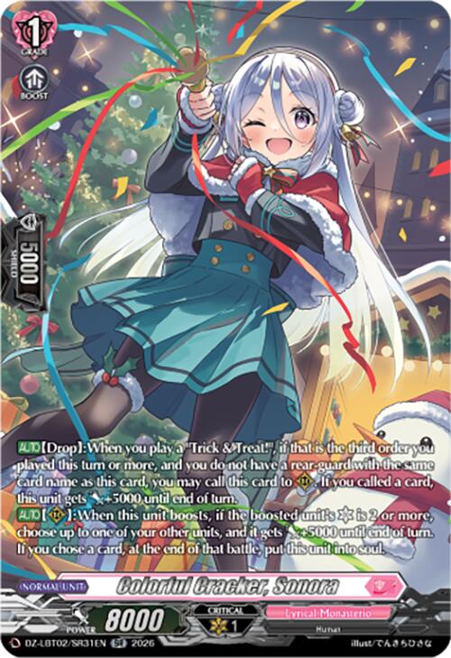 Colorful Cracker, Sonora (DZ-LBT02/SR31EN) [Lyrical Monasterio Season of Wonders]