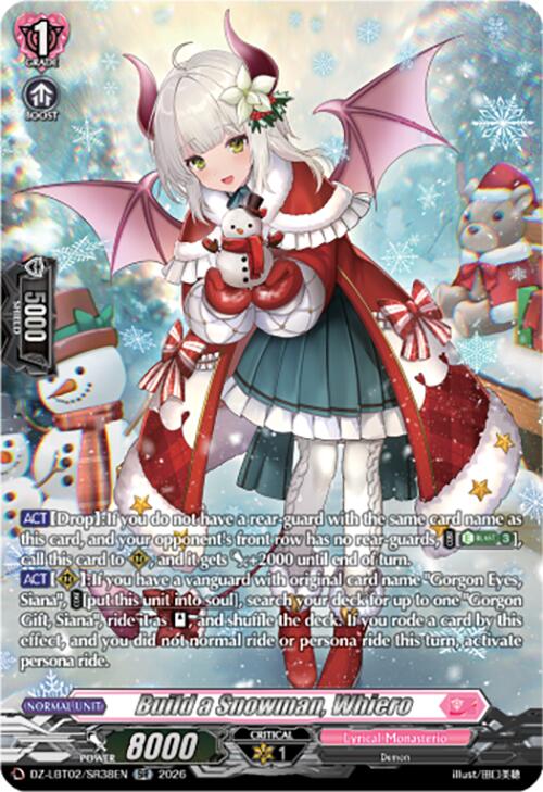 Build a Snowman, Whiero (DZ-LBT02/SR38EN) [Lyrical Monasterio Season of Wonders]