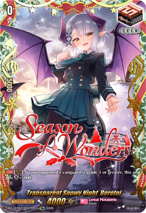 Transparent Snowy Night, Beretoi (DZ-LBT02/TGR+02EN) [Lyrical Monasterio Season of Wonders]