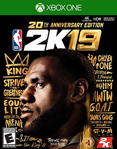 NBA 2K19: 20th Anniversary Edition (Xbox One) (Online Order Only)