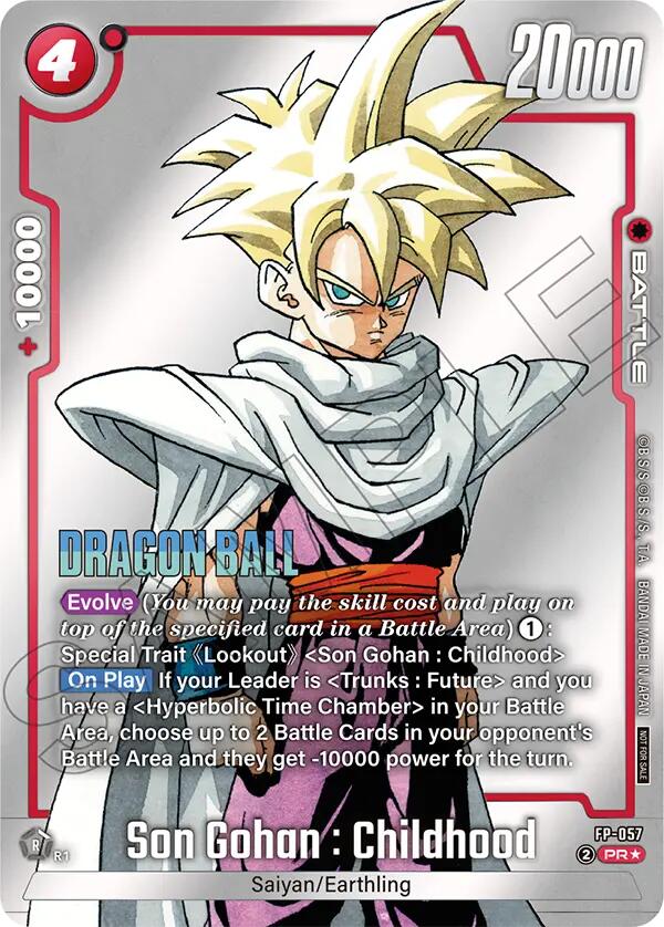 Son Gohan : Childhood (FP-057) (Tournament Pack MANGA ver. SPECIAL) [Fusion World Tournament Cards]