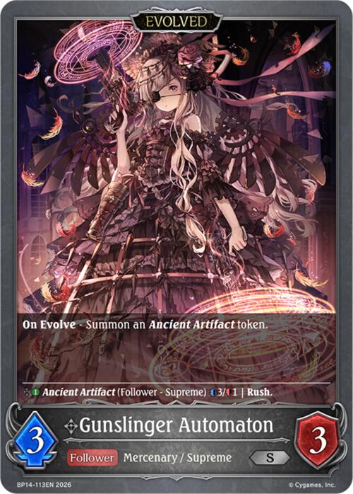 Gunslinger Automaton (Evolved) (BP14-113EN) [Banquet of Dreams]