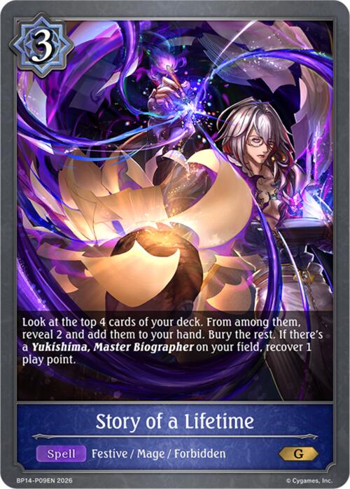 Story of a Lifetime - P09 (Foil) (BP14-P09EN) [Banquet of Dreams]
