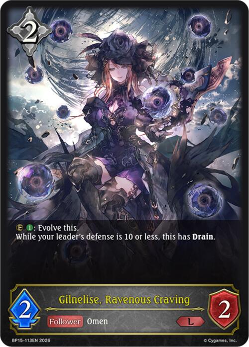 Gilnelise, Ravenous Craving (BP15-113EN) [Trial of the Omens]