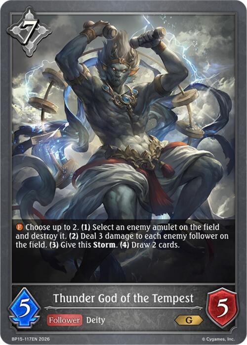Thunder God of the Tempest (BP15-117EN) [Trial of the Omens]