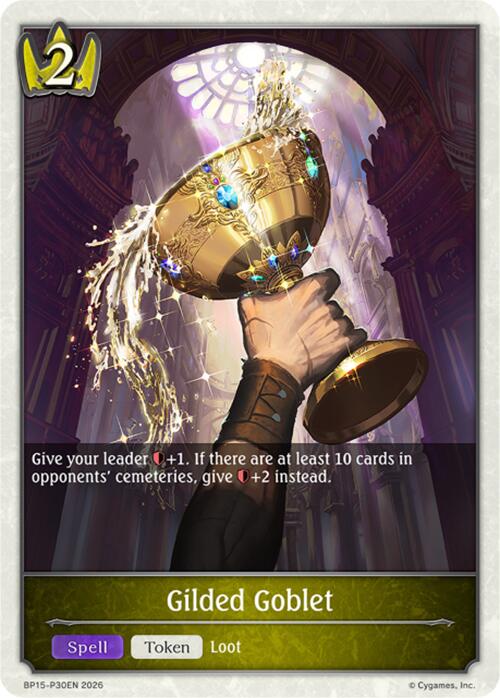 Gilded Goblet - P30 (Foil) (BP15-P30EN) [Trial of the Omens]
