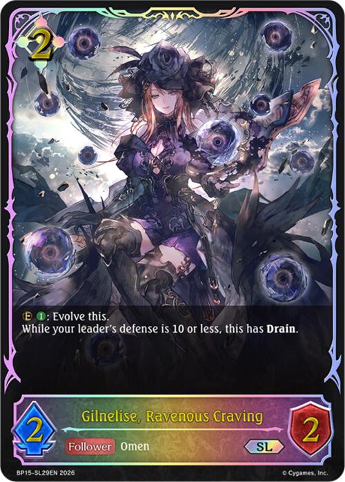 Gilnelise, Ravenous Craving (BP15-SL29EN) [Trial of the Omens]