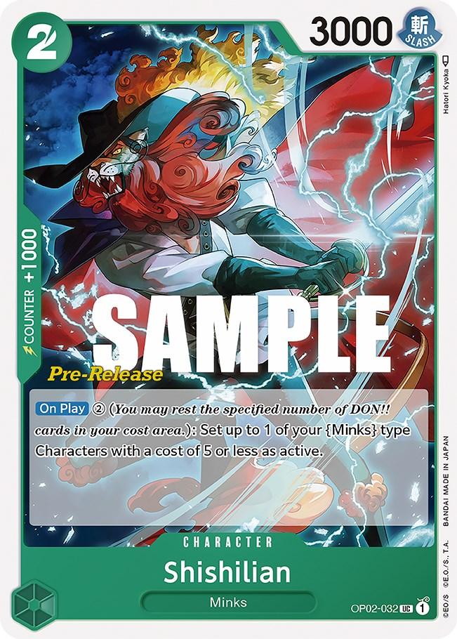 Shishilian [Paramount War Pre-Release Cards] (ONLINE ORDER ONLY)