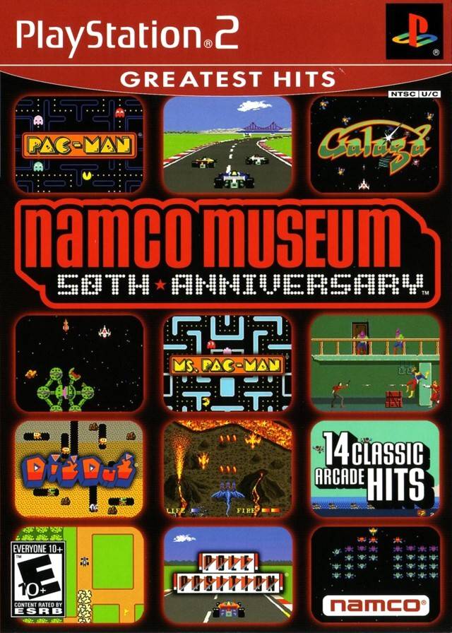 Namco Museum 50th Anniversary (Greatest Hits) (Playstation 2) (Online Order Only)