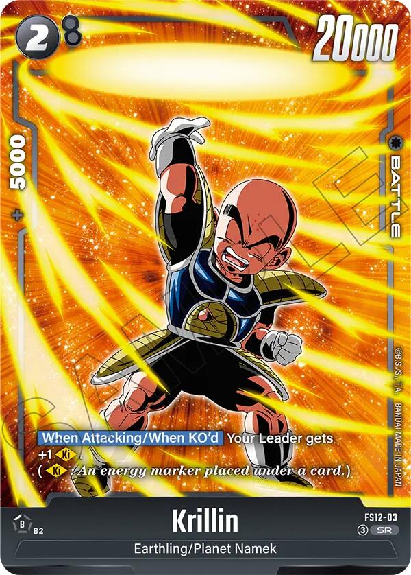 Krillin (FS12-03) [Starter Deck EX: The Beat of Ki]
