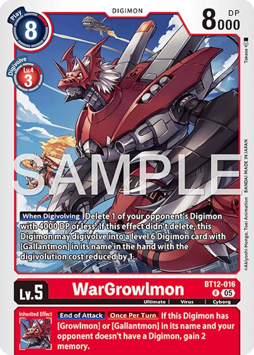 WarGrowlmon [BT12-016] [Advanced Booster Digimon Generation]
