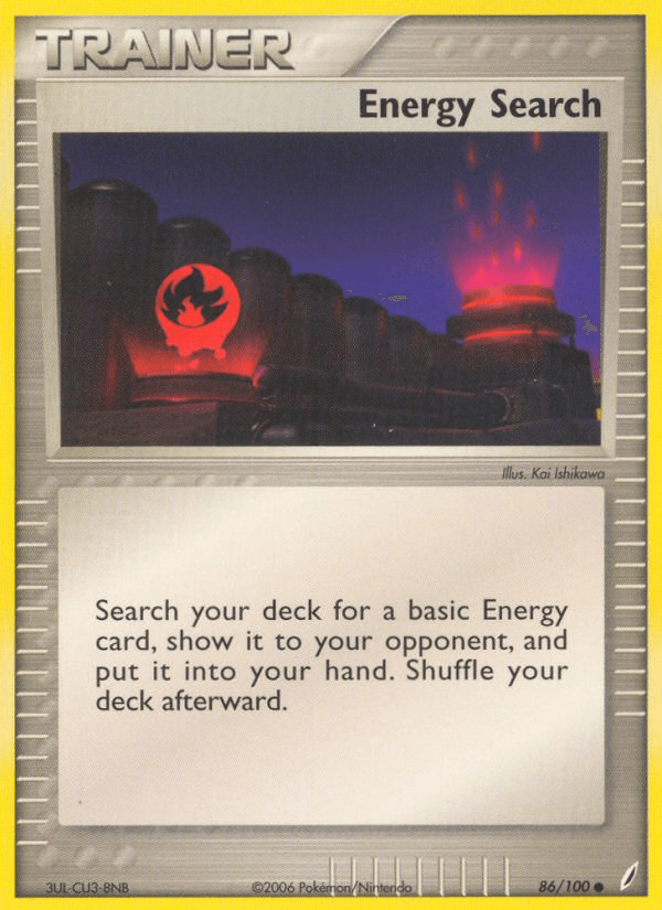 Energy Search (86/100) [EX: Crystal Guardians] (Online Only)
