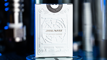 Star Wars Light Side Silver Edition Playing Cards (White) by theory11 (ONLINE ORDER ONLY)