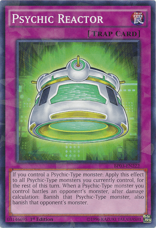 Psychic Reactor [BP03-EN222] Shatterfoil Rare (ONLINE ORDER ONLY)