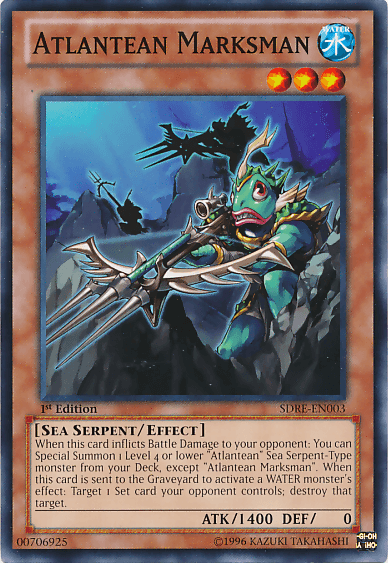 Atlantean Marksman [SDRE-EN003] Common (ONLINE ORDER ONLY)