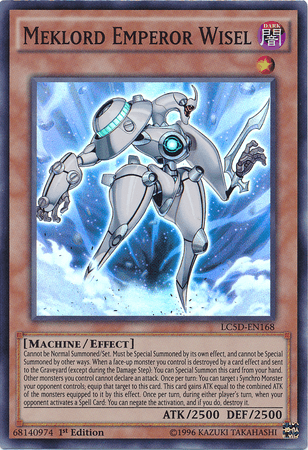 Meklord Emperor Wisel [LC5D-EN168] Super Rare (ONLINE ORDER ONLY)