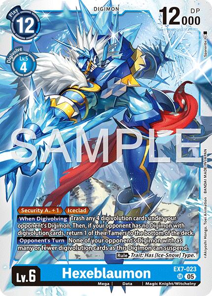 Hexeblaumon [EX7-023] (Reprint) [Advanced Booster Digimon Generation]