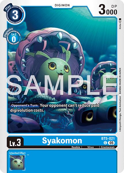 Syakomon [BT5-021] (Reprint) [Advanced Booster Digimon Generation]