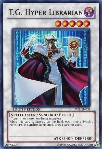 T.G. Hyper Librarian [JUMP-EN051] Ultra Rare (ONLINE ORDER ONLY)