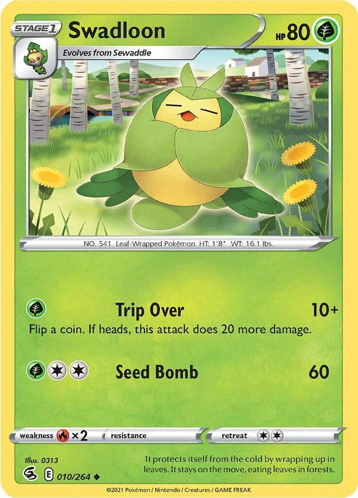 Swadloon (010/264) [Sword & Shield: Fusion Strike] (Online Only)