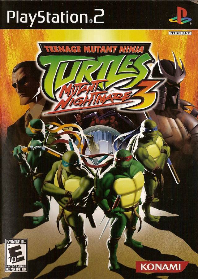 Teenage Mutant Ninja Turtles 3: Mutant Nightmare (Playstation 2) (Online Only)