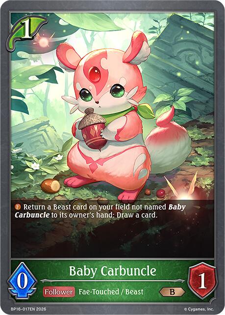 Baby Carbuncle (BP16-017EN) [New World Genesis]