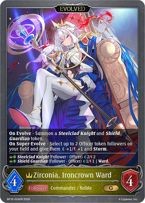 Zirconia, Ironcrown Ward (Evolved) (BP16-024EN) [New World Genesis]