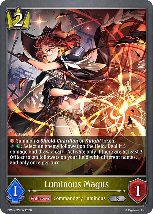 Luminous Magus (BP16-029EN) [New World Genesis]