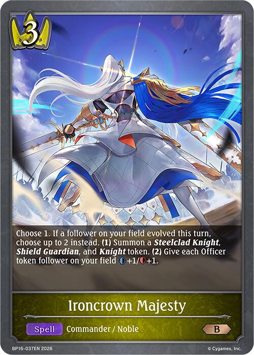 Ironcrown Majesty (BP16-037EN) [New World Genesis]