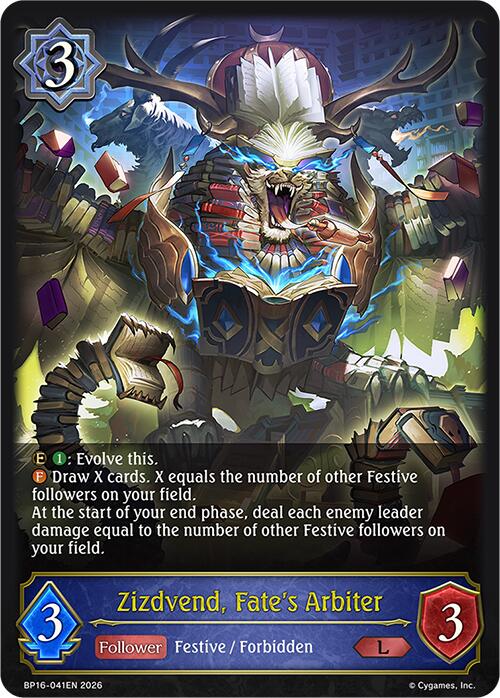 Zizdvend, Fate's Arbiter (BP16-041EN) [New World Genesis]
