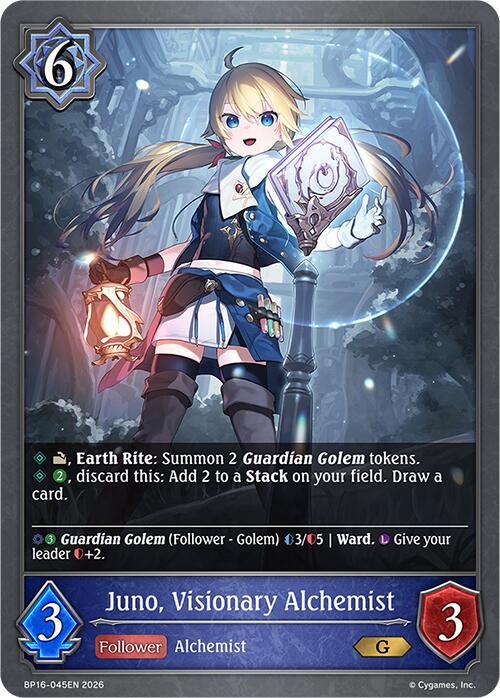 Juno, Visionary Alchemist (BP16-045EN) [New World Genesis]