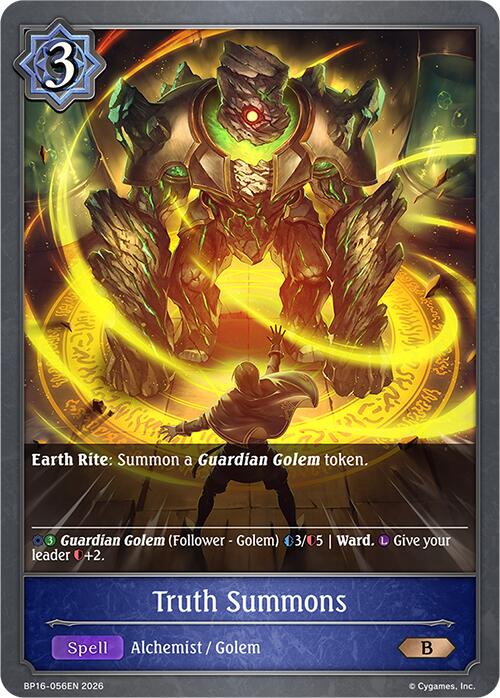 Truth Summons (BP16-056EN) [New World Genesis]